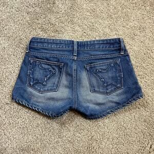 Authentic Bape 2000's Women’s Sta Jean Denim Shorts 26